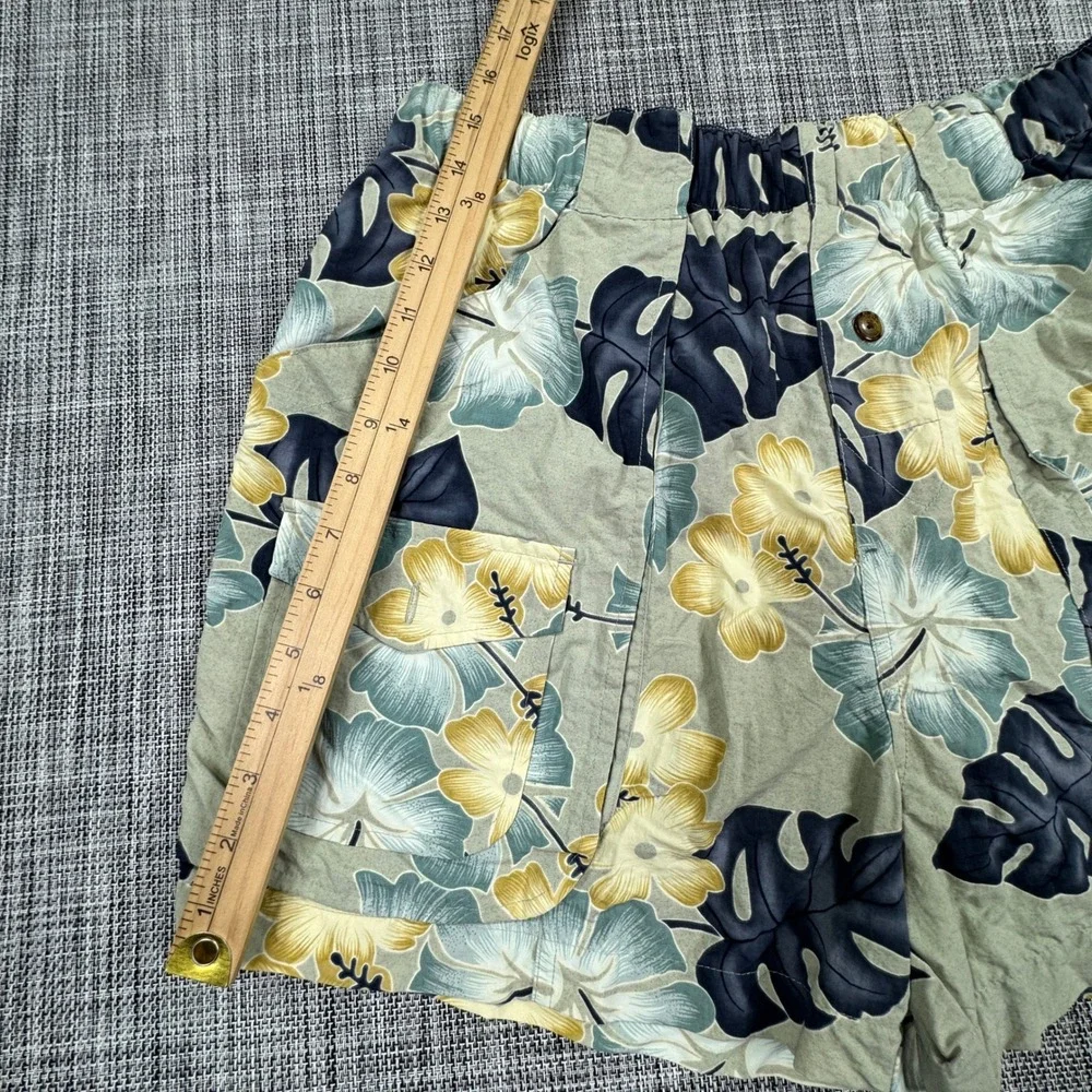 Tommy Bahama Mens Swim Trunks Medium Bungalow Island Floral Nylon Mesh Lined
